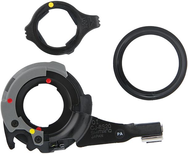Shimano Schalteinheit schwarz