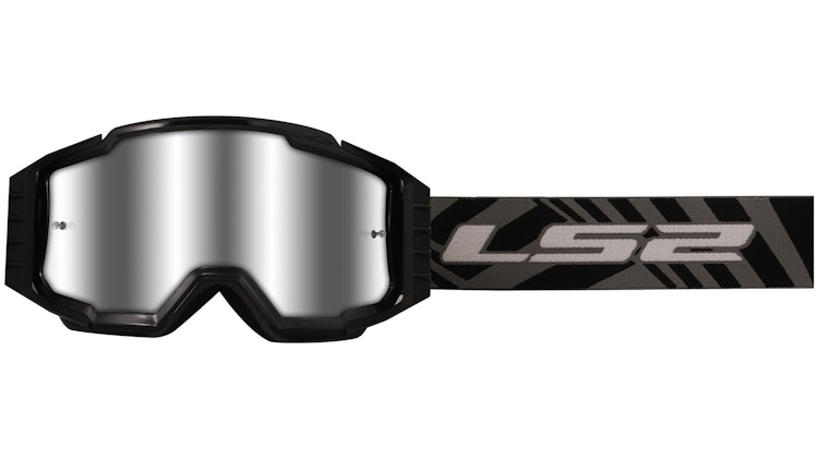 LS2 Crossbrille Charger Pro – Schwarz/Iridium