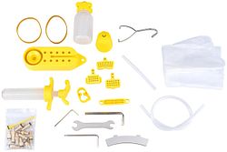 Brave Entlüftungs-Kit hydraulisch gelb,transparent