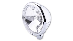 HIGHSIDER smart 5 3/4 Zoll Scheinwerfer Bates Style Chrom E-geprüft (1Stck)