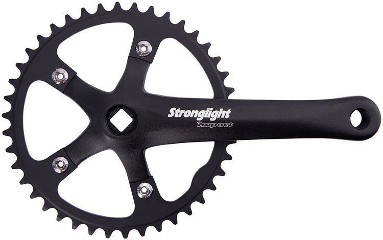 Stronglight Impact Kettenradgarnitur 42 Zähne 170 mm schwarz
