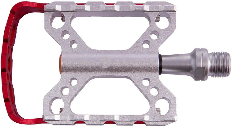 Brave Pedal Plattform Pedal 9/16 rot