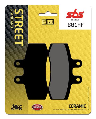 SBS Bremsbelag 681HF Street Ceramic