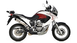 LeoVince SLIP-ON Edelstahl SBK LV ONE EVO für HONDA XL 700 V TRANSALP