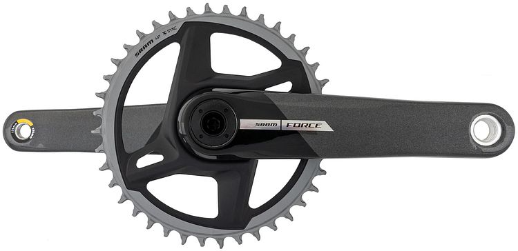 SRAM Kettenradgarnitur Force 1 AXS 175 mm unicorn grey