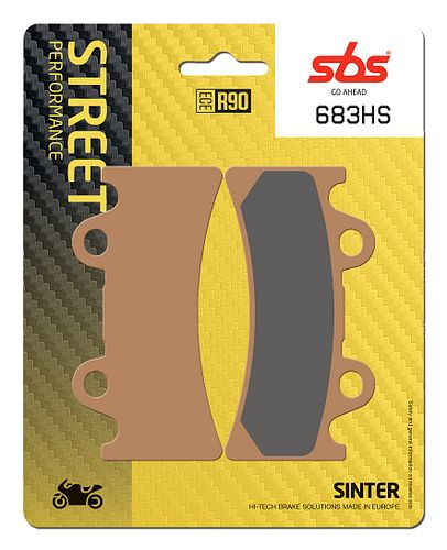SBS Bremsbelag 683HS Street Sinter