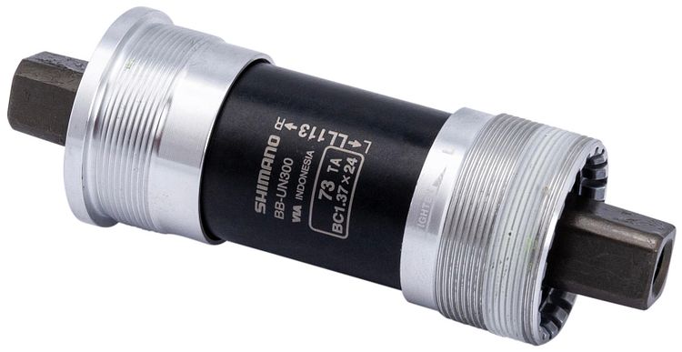 Shimano Innenlager BB-UN300 113 mm 73 mm Gehäuse silber