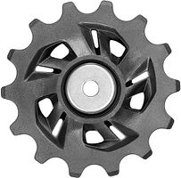 Sunrace Schaltrolle 14 Zähne schwarz, silber