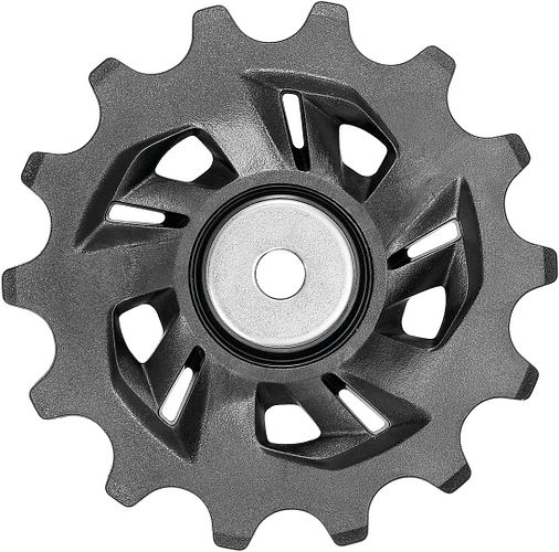 Sunrace Schaltrolle 14 Zähne schwarz, silber