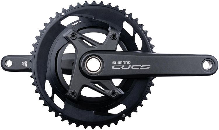 Shimano Kettenradgarnitur CUES FC-U6040-2 34/50 Zähne 172,5 mm schwarz