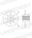 Vorschaubild Supersprox Ritzel 520 17Z