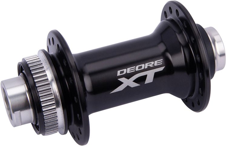 Shimano Vorderradnabe Deore XT HB-M8010 32 Loch schwarz 100 mm Einbaubreite, SB-verpackt