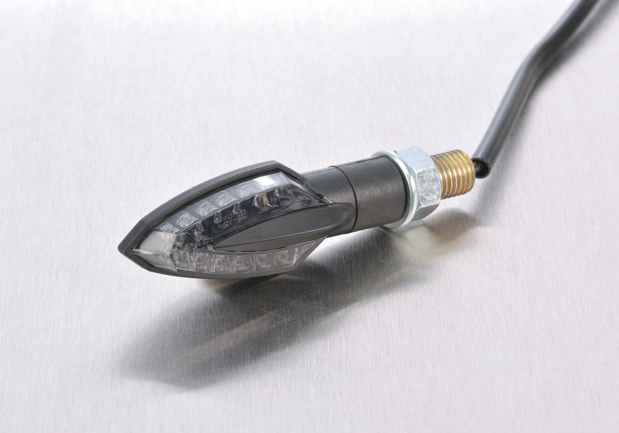 PROTECH Universal LED-Blinker RC-10 Spiegel & Blinker Schwarz für BMW F 900 R,KAWASAKI Ninja 1000 SX,KTM 1290 Super Duke GT