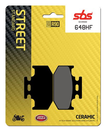SBS Bremsbelag 648HF Street Ceramic