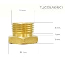 Vorschaubild IXIL Messingschraube Lambda-Anschluss