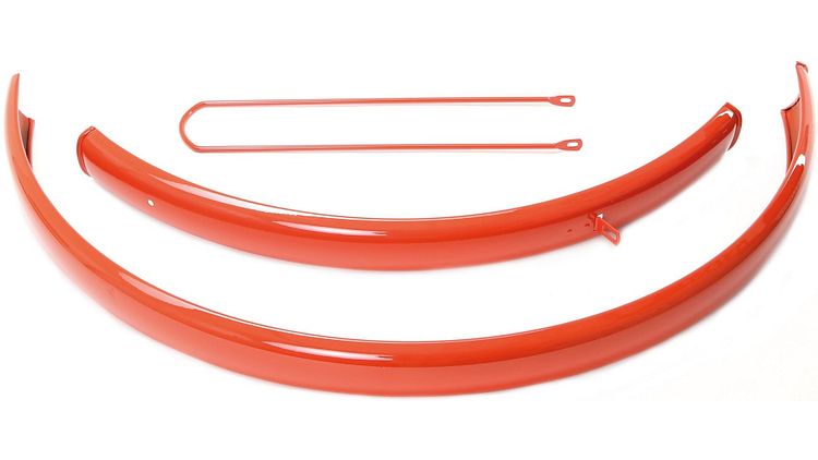 EXCELSIOR Schutzblech-Set 26 Zoll rot