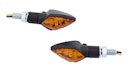 Vorschaubild Spec-X Blinker Raute Schwarz 15 mm Lang Paar