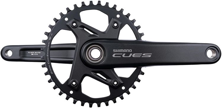 Shimano Kettenradgarnitur CUES FC-U6030-1 40 Zähne 175 mm schwarz