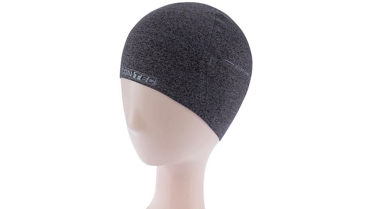 CONTEC Helm-Unterziehmütze Red Line Slim Cap grau dunkelgrau Gr. S