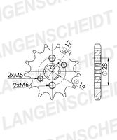 Supersprox Ritzel 428 14Z