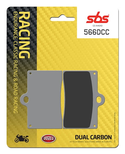 SBS Bremsbelag 566DCC Road Racing Classic Dual Carbon