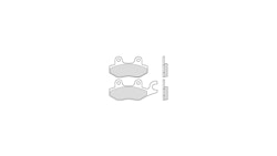 Brembo Bremsbelag Typ CC, Carbon/Keramik mit ABE, Bremsbelag "07033" Satz