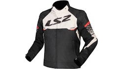 LS2 Apex Jacke Schwarz / Weiß / Rot Herren Gr.3xl