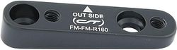 CONTEC Scheibenbremsadapter CDA-PM-FM 160 mm hinten schwarz