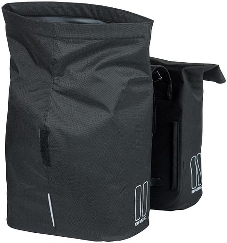 Basil City Double Bag Doppeltasche schwarz