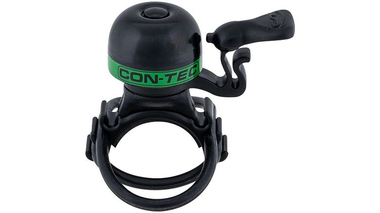 CONTEC Miniglocke Mini Bing schwarz/grün