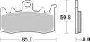 Vorschaubild SBS Scooterbelag 239MS Maxi Sinter