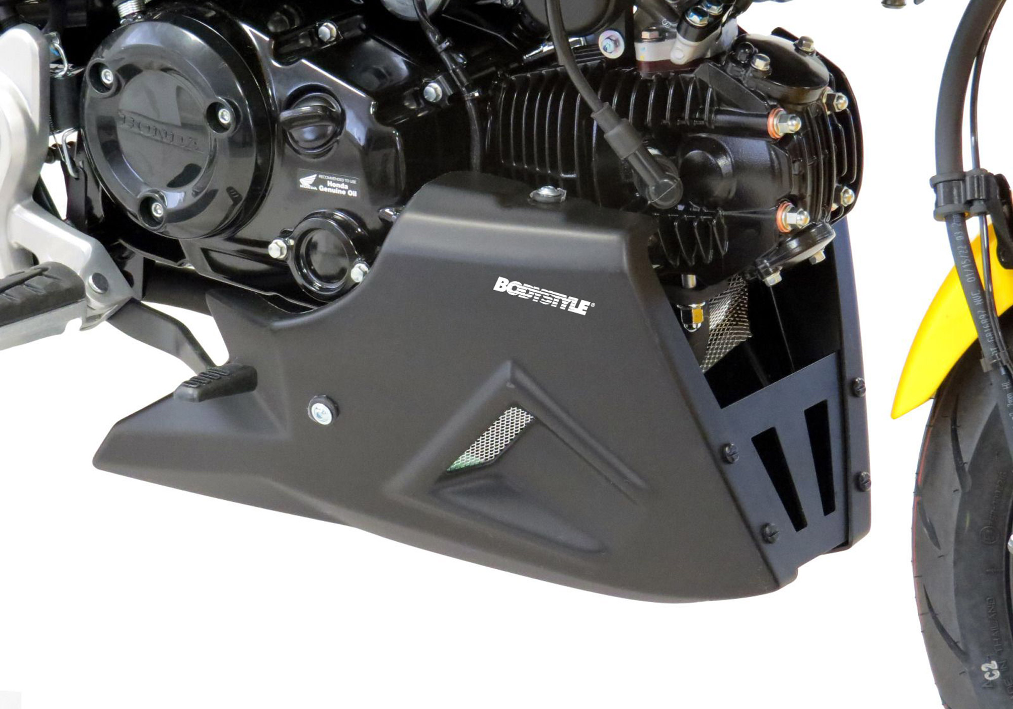 BODYSTYLE Raceline Bugspoiler ABS Kunststoff schwarz-matt für HONDA MSX125 
