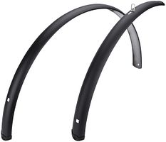 CONTEC Schutzblech-Set Splash Protect 28 Zoll schwarz 28" - 45 mm breit, schwarz matt