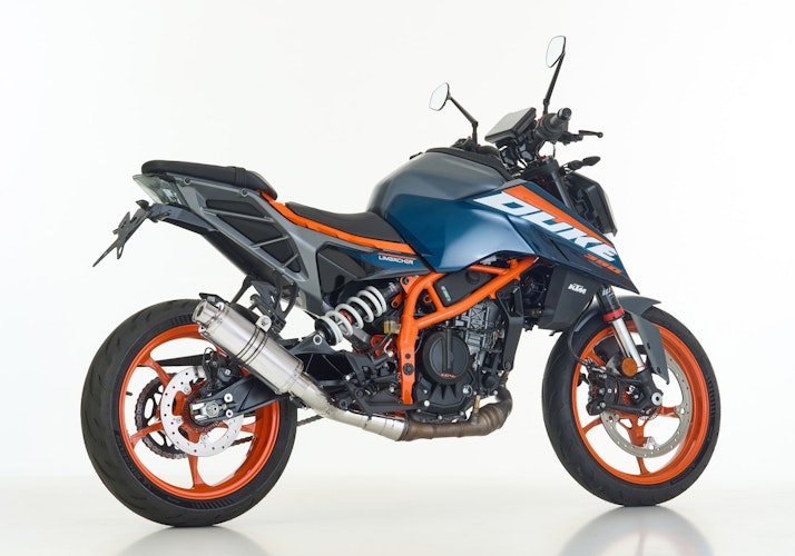 HURRIC Slip on Ersatzdämpfer Supersport für HUSQVARNA Svartpilen 125