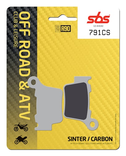SBS Bremsbelag 791CS Offroad Carbon