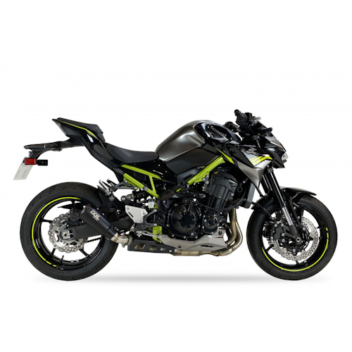IXIL Endtopf RB Edelstahl Schwarz Kawasaki Z 900 Full