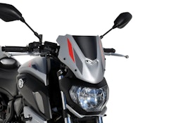 BODYSTYLE Sportsline Scheinwerferverkleidung ABS Kunststoff rot für YAMAHA MT-07 
