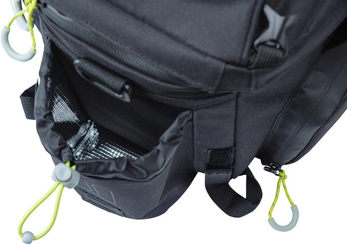 Basil Miles XL Pro Gepäckträgertasche schwarz,grün