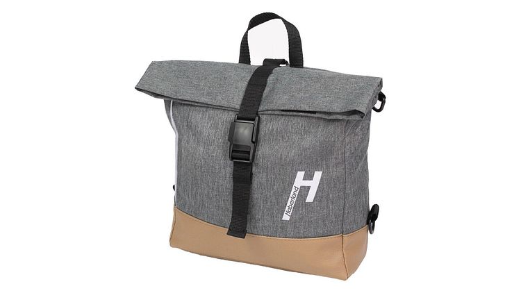 Haberland Lenkertasche Keep Rollin grau/schwarz