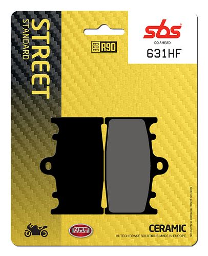SBS Bremsbelag 631HF Street Ceramic
