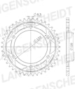 Vorschaubild Supersprox Stealth-Kettenrad 520 51Z (Rot)