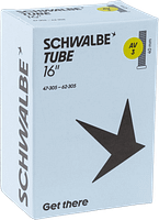 Schwalbe Schlauch Nr. 3 16 Zoll Schraderventil (AV), 40 mm