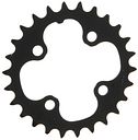 Vorschaubild Shimano Kettenblatt Deore 26 Zähne schwarz