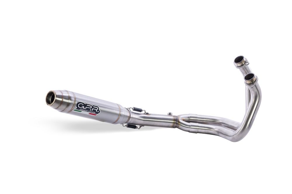 GPR Komplettauspuffanlage Kawasaki Z 650 RS - ZR 650 RS Ann. 2021/2023 e5 DEEPTONE INOX FS