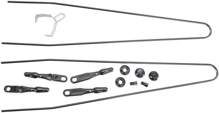 CONTEC Schutzblech-Set Splash Protect 28 Zoll 48 mm schwarz