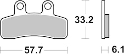 SBS Scooterbelag 211CT Carbon Tech