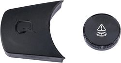 Quarq Batterieabdeckung schwarz