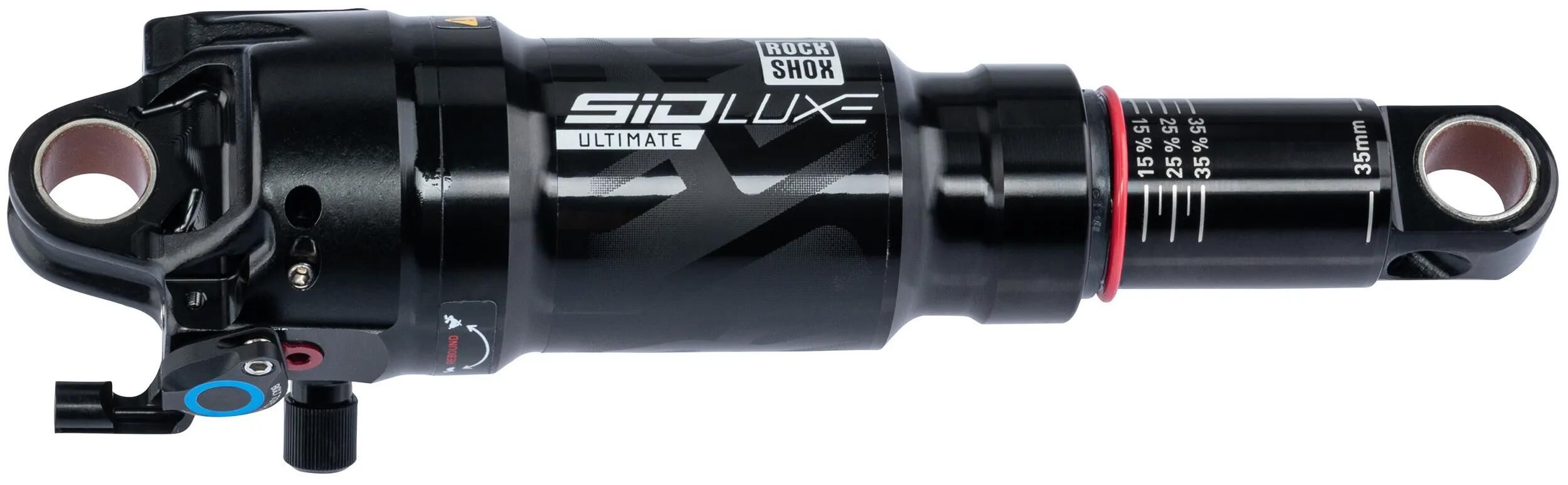 RockShox Federbein SIDLuxe Ultimate 3P 170 mm schwarz x 35, SoloAir