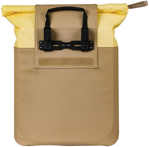 Basil Vive Fahrradshopper Einzeltasche beige/gelb