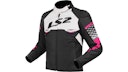 Vorschaubild LS2 Apex Jacke Schwarz / Weiß / Pink Damen Gr.s